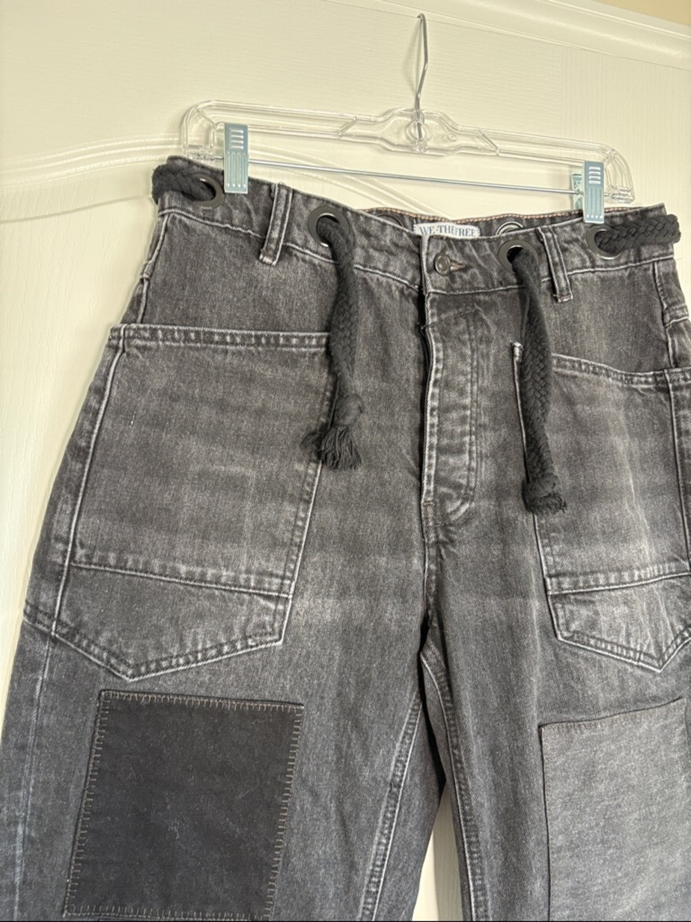 Free People Moxie Pants Black 27 - Picture 6 of 10